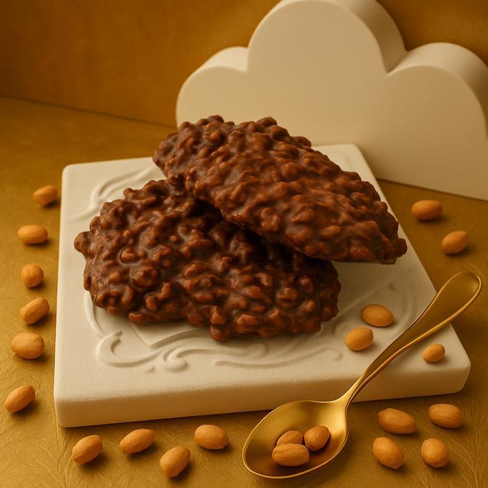 (ORIGINAL) HYA ZELCO - DARK CHOCOLATE CRACKS COKLAT PATAH ALMOND PISTACHIO CORN CHOC FLAKES MEDE