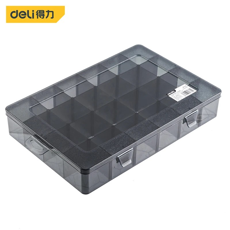 9-24 Grids Adjustable Storage Container Compartment Plastic Jewelry Display Container Organizers Box