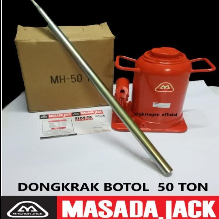 Khusus Grab Masada Dongkrak Botol Hidrolik 50 Ton Mh-50Y