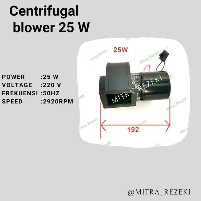 Centrifugal Blower Keong Hisap Gsm 25 Watt