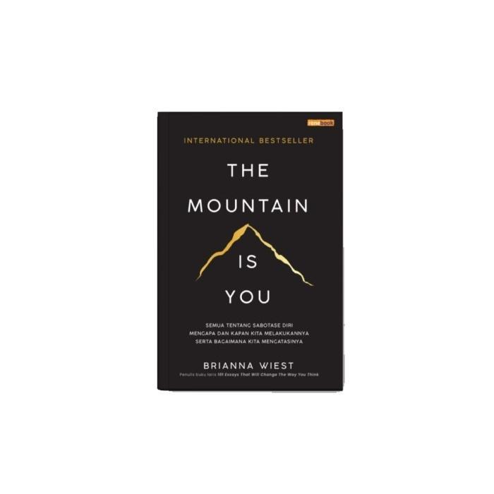 [Voucher] Buku The Mountain Is You Original - Brianna Wiest ORI
