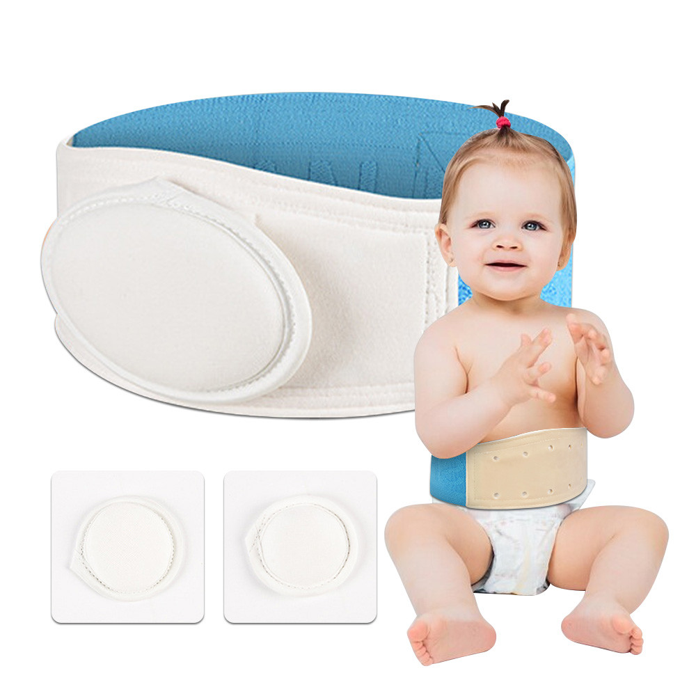 Infant Inguinal Umbilical Hernia Belt Navel Support Stickers Treatment Newborn Baby Belly Button