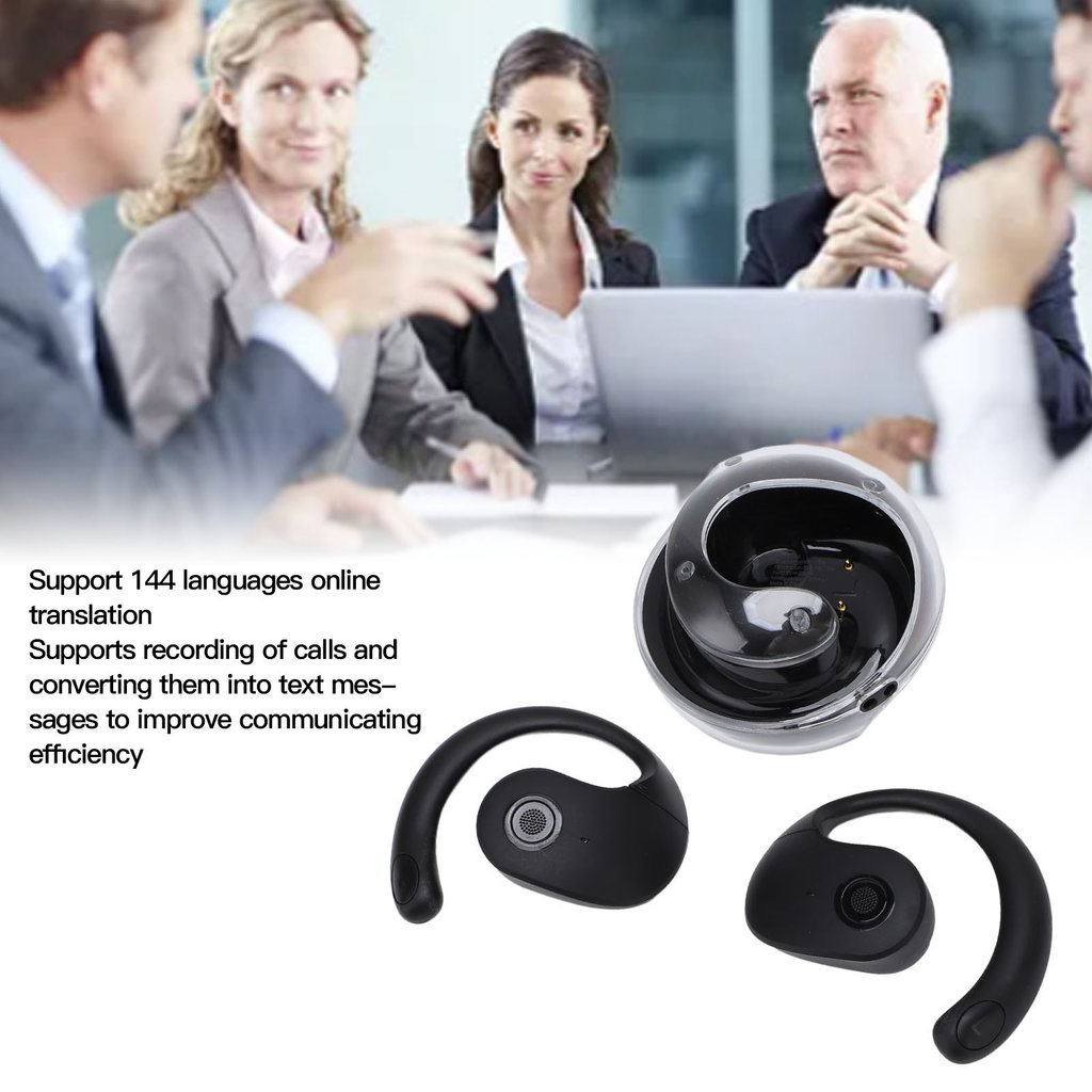 Portable Wireless Translator Earbuds Language Translator Earbuds Bluetooth Wireless Earbuds