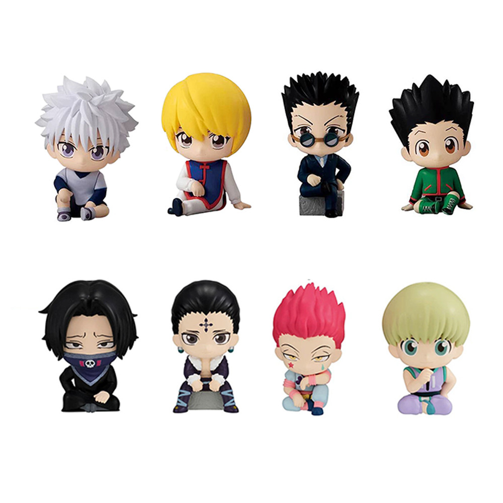 Anime figure Chrollo Lucilfer GonFreecss Figure Killua Zoldyck Kurapika Figure Hisoka Figure Feitan