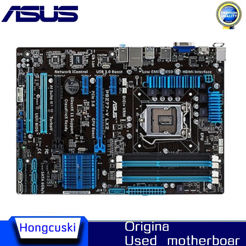 P8Z77 LX2 Z77-A For P8Z77-V LX2 Desktop Motherboard LGA 1155 DDR3 32GB USB3.0 CPU Z77 motherboard