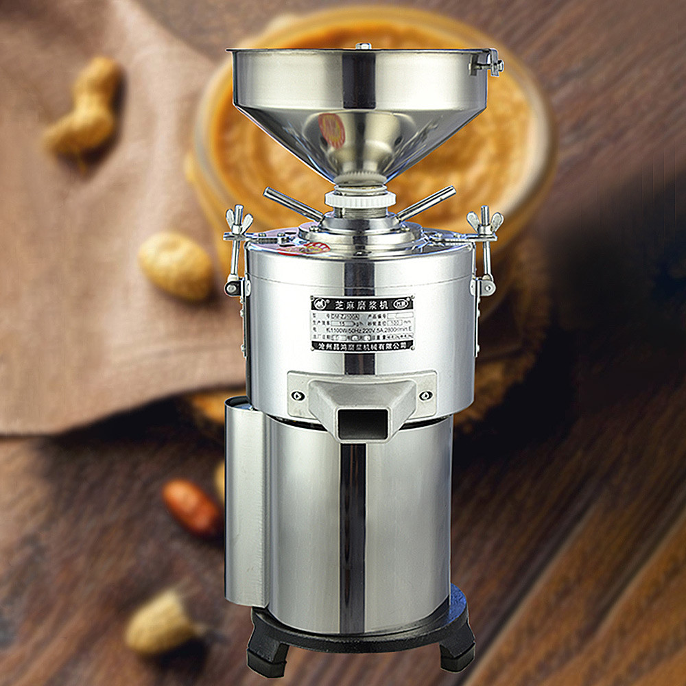 Commercial Peanut Sauce Grinder Mixer Sesame Blender Butter Food Processor Colloid Peanut Butter