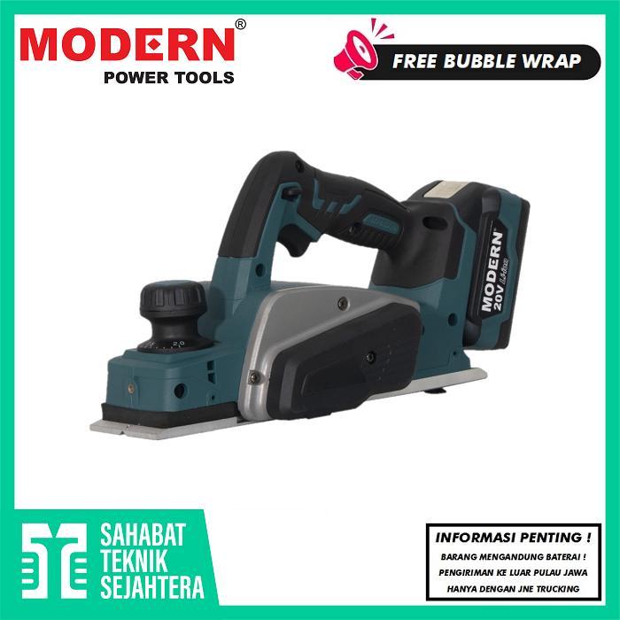 MODERN M-90 Mesin Planner Cordless 20V Serut Kayu Planer M90 Baterai