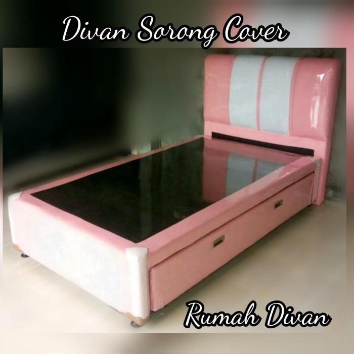 Divan Dipan Tempat Tidur Sorong Cover Uk.100/120*200 Sorong Uk.90*180