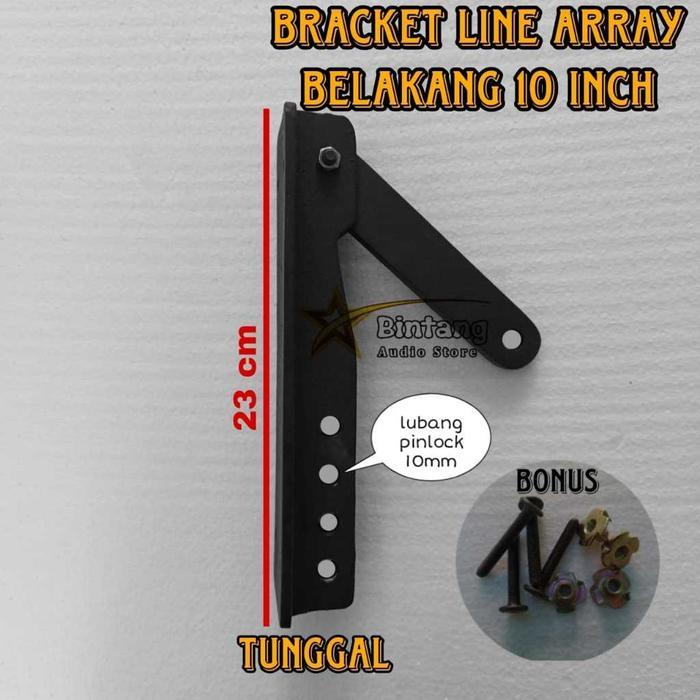 Promo Breket BOX LINE ARRAY 10 inch (BELAKANG) Bracket Gantung Bahan Diral Almunium