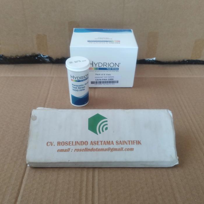 Peracetic Acid (Paa) Test Strip 0-1000 Ppm Hydrion Paa-1000