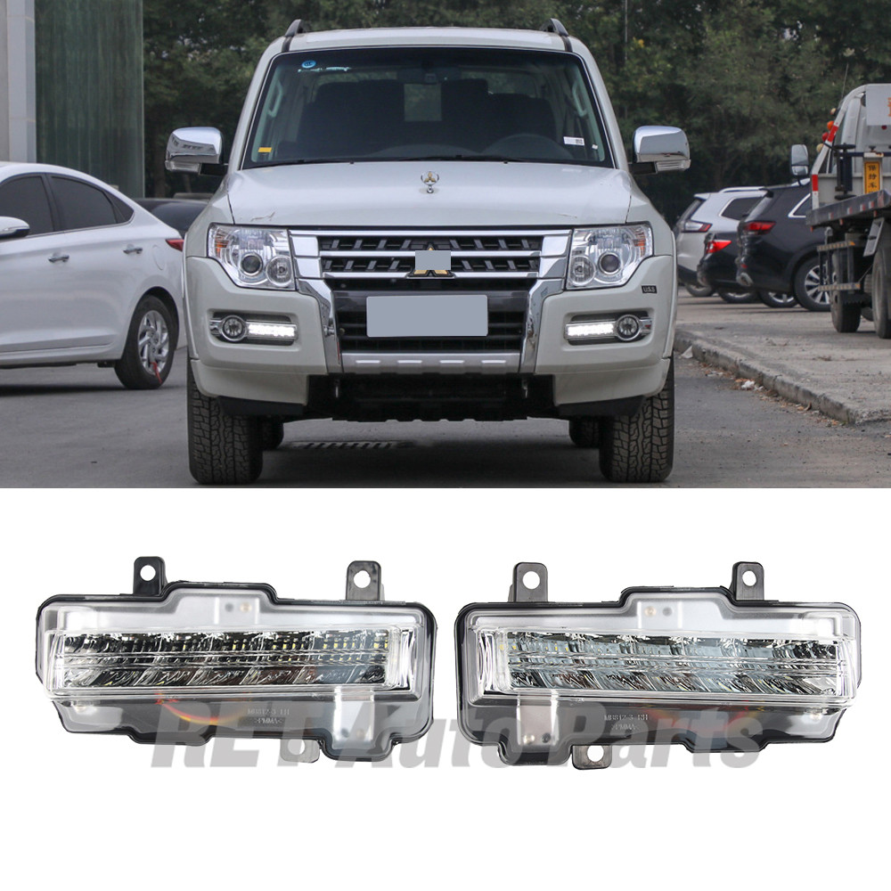 LED DRL Light for Mitsubishi Pajero Montero IV 2015 2016 2017 2018