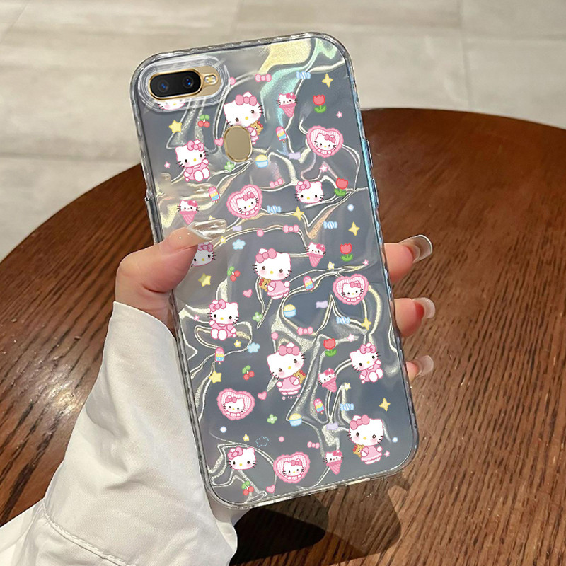Casing Hp OPPO A7 OPPO A5s OPPO A12 OPPO A12S A11k Case Casing Pola Anime Manis Keren HP Kasing Tran