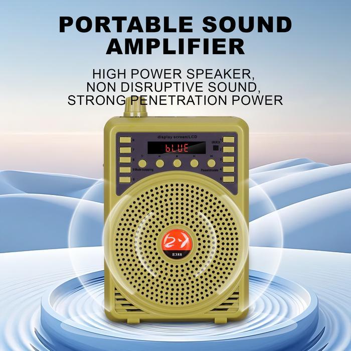 Bird Caller/Speaker Buruan Bluetooth/Pemanggil Buruan 48W Di Lengkapi Mic Fokus Pada Pemandu