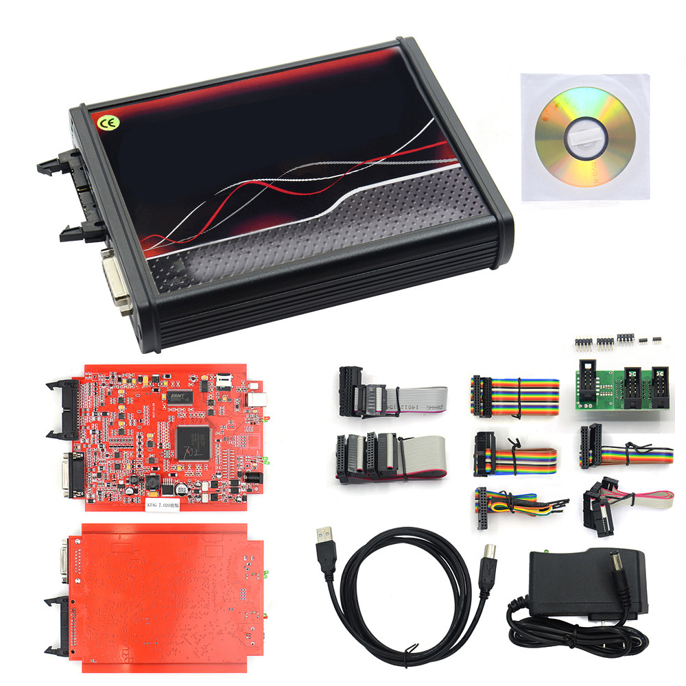 Online Ktag V7.020 V2.25 4 Led Red Chip Kess Ktagtuning Ecu Programmer Ktag V7.020 Ecu Chip Tuning
