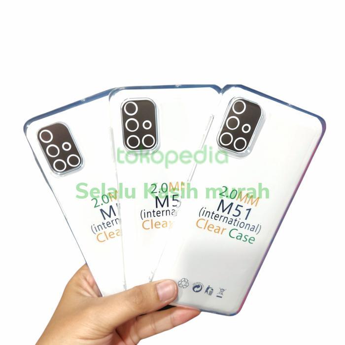 Soft Case Terbaru Transparan Samsung Galaxy M51
