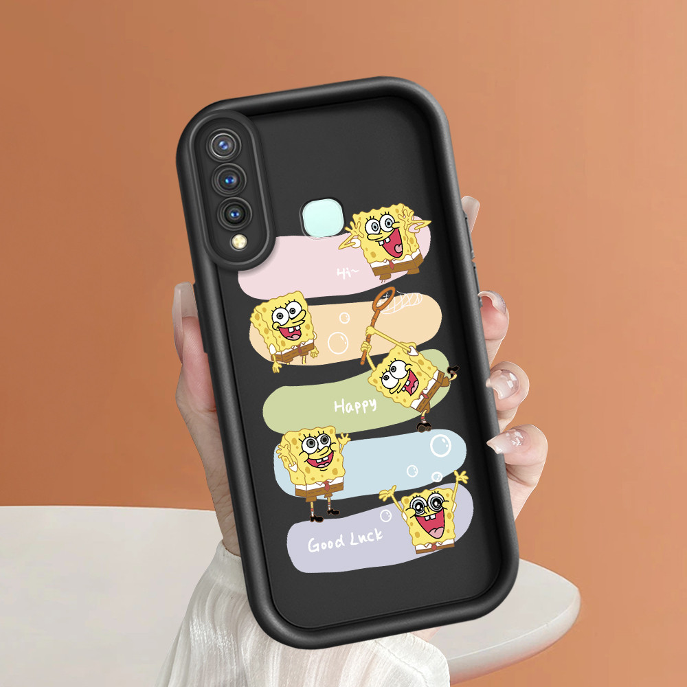 Casing Hp Untuk VIVO Y19 Case Kesing Protect Phone TY DLJ C8-2608 SpongeBob dan Patrick