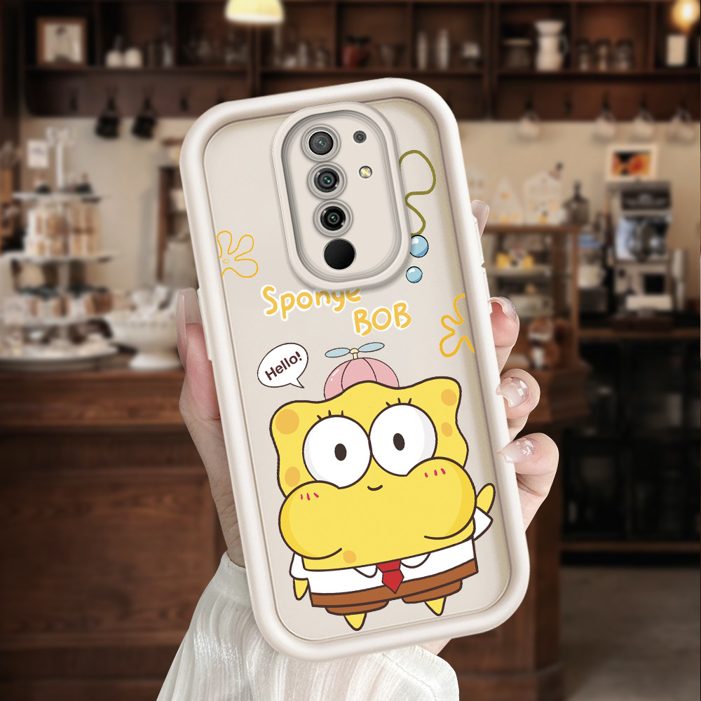 Casing Hp Untuk Xiaomi Redmi 9 Case Kesing Protect Phone TY DLJ C8-2488 SpongeBob SquarePants