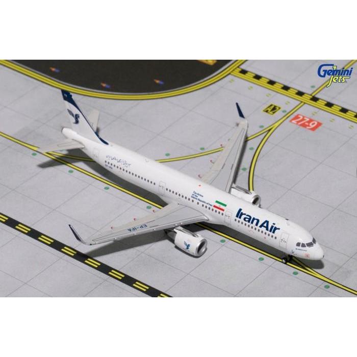 Gemini Jets Iran Air Airbus A321-200 Sharklets EP-IFA 1/400 Scale