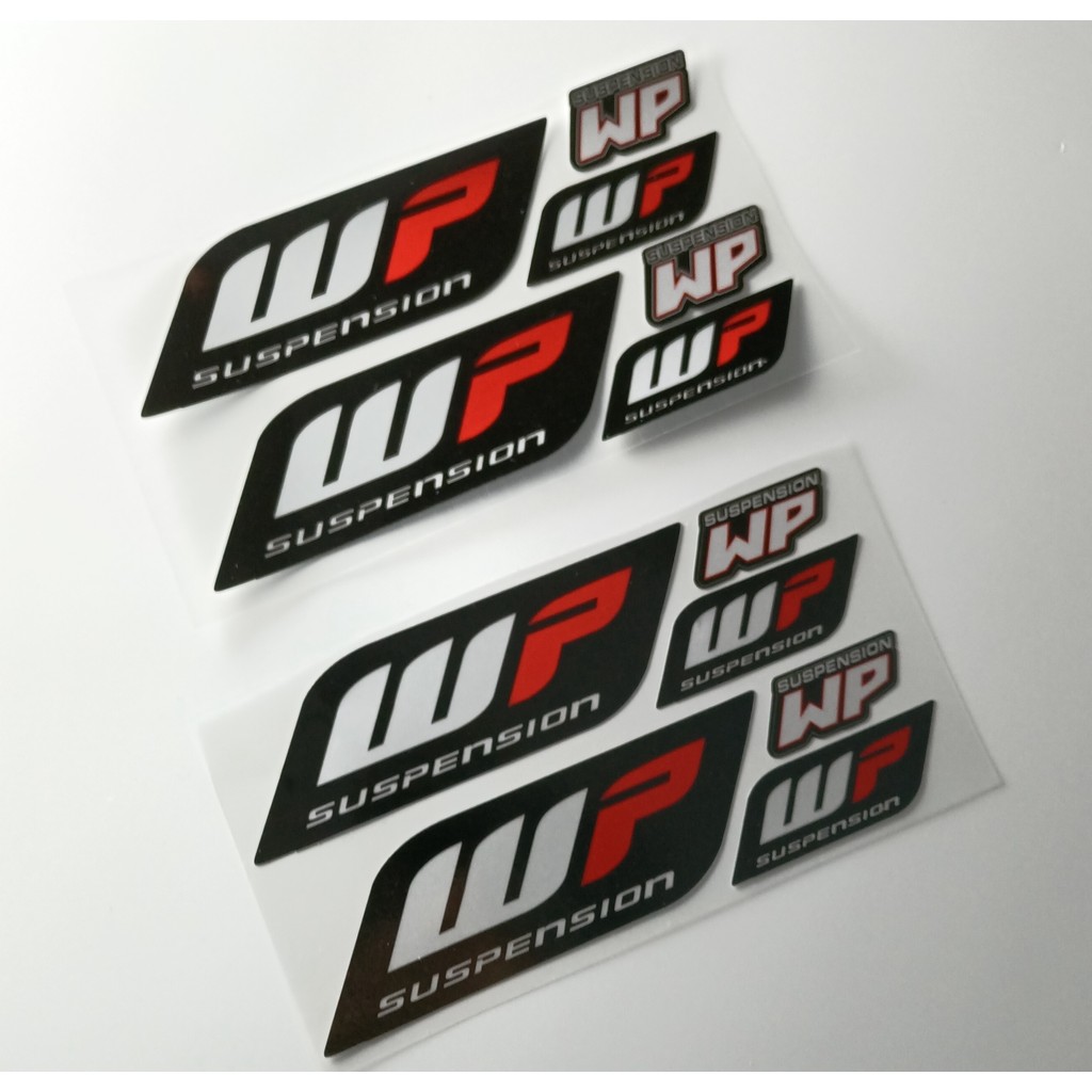 Reflective WP Fork Stickers Suspension Shocker Damper Motorcycle Accessori Decal for Duke RC KTM 200