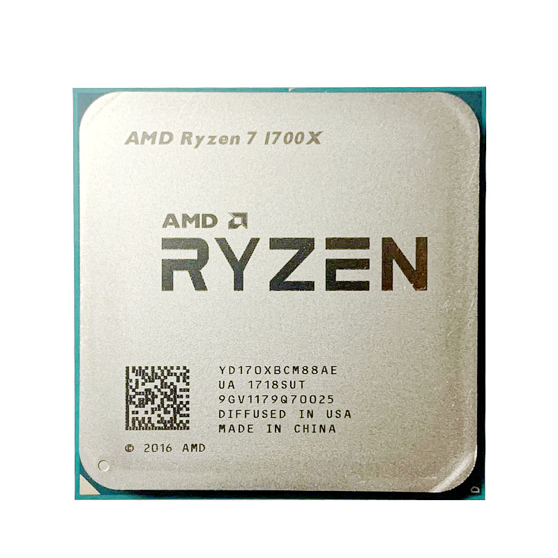 AMD Ryzen 7 1700X 3.4 GHz Eight-Core CPU Processor Socket AM4