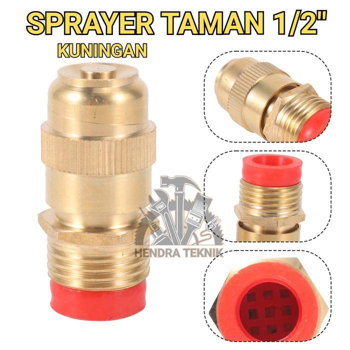 SPUYER KABUT 1 LUBANG KUNINGAN SPUYER LURUS NOZZLE KABUT NOSEL LURUS 3