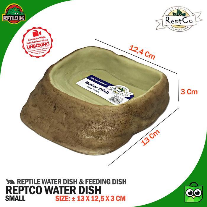 ReptCo Water Dish S / Wadah Tempat Air Minum Reptil Hewan Kurakura