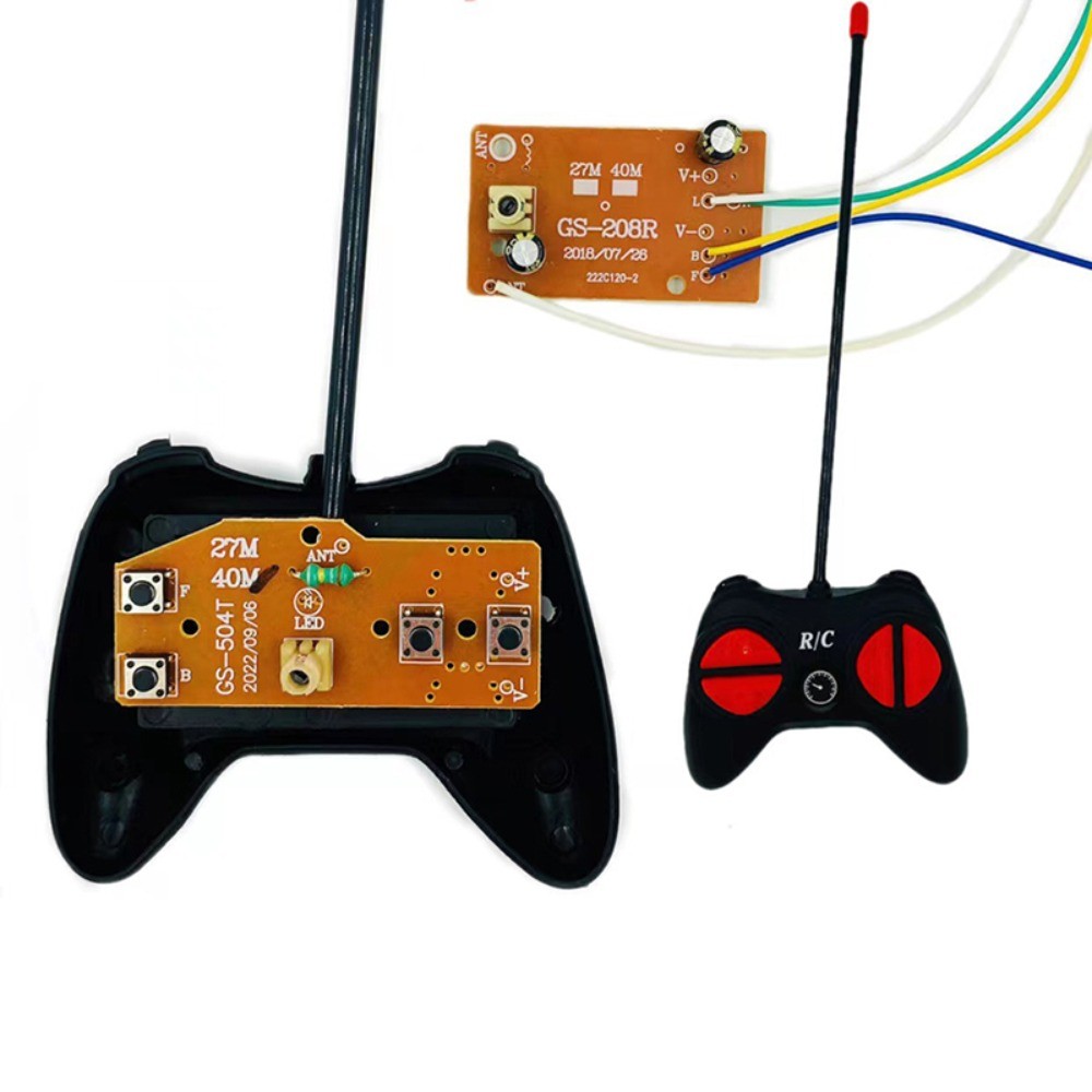 Remote Car 40Mhz Rc Remote Control Circuit Pcb Radio System Receiver Board With Antenna Set