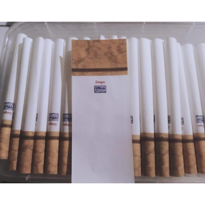 Selongsong Ukuran Reguler Kertas Mahkota 8mm isi 100+ untuk Alat Injektor Elektrik