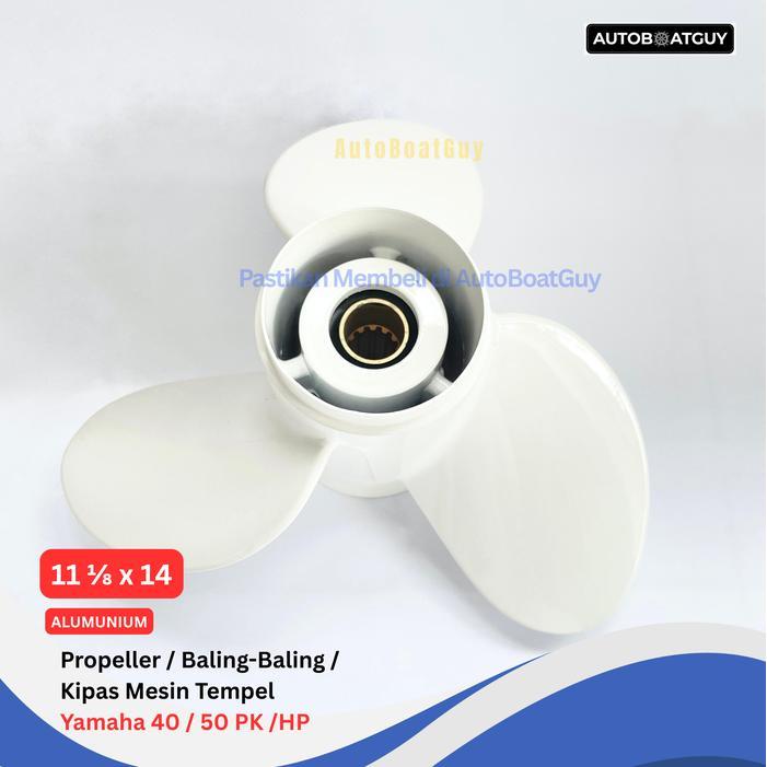 PROPELLER / BALING-BALING / KIPAS MESIN TEMPEL YAMAHA 40 / 50 PK /HP