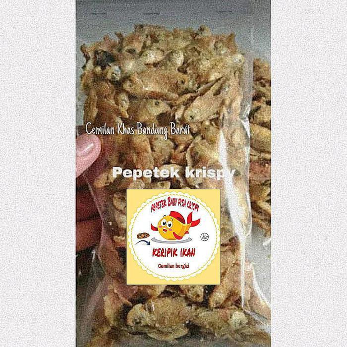 gzh3- Ikan Wader Crispy /Baby Fish Crispy Renyah Gurih Kriuk Makanan Food Seafood Frozen