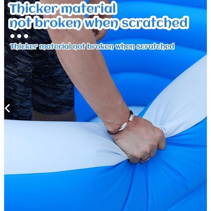 (Live) Kolam Renang Anak 2 Meter Kolam Mandi Bola Ukuran Jumbo Inflatable Pool Kolam Renang Karet