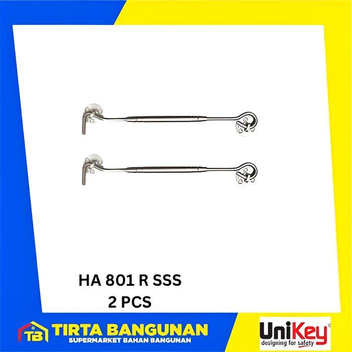 UNIKEY HA 801 8" R (ISI 2) HAK ANGIN STAINLESS SSS