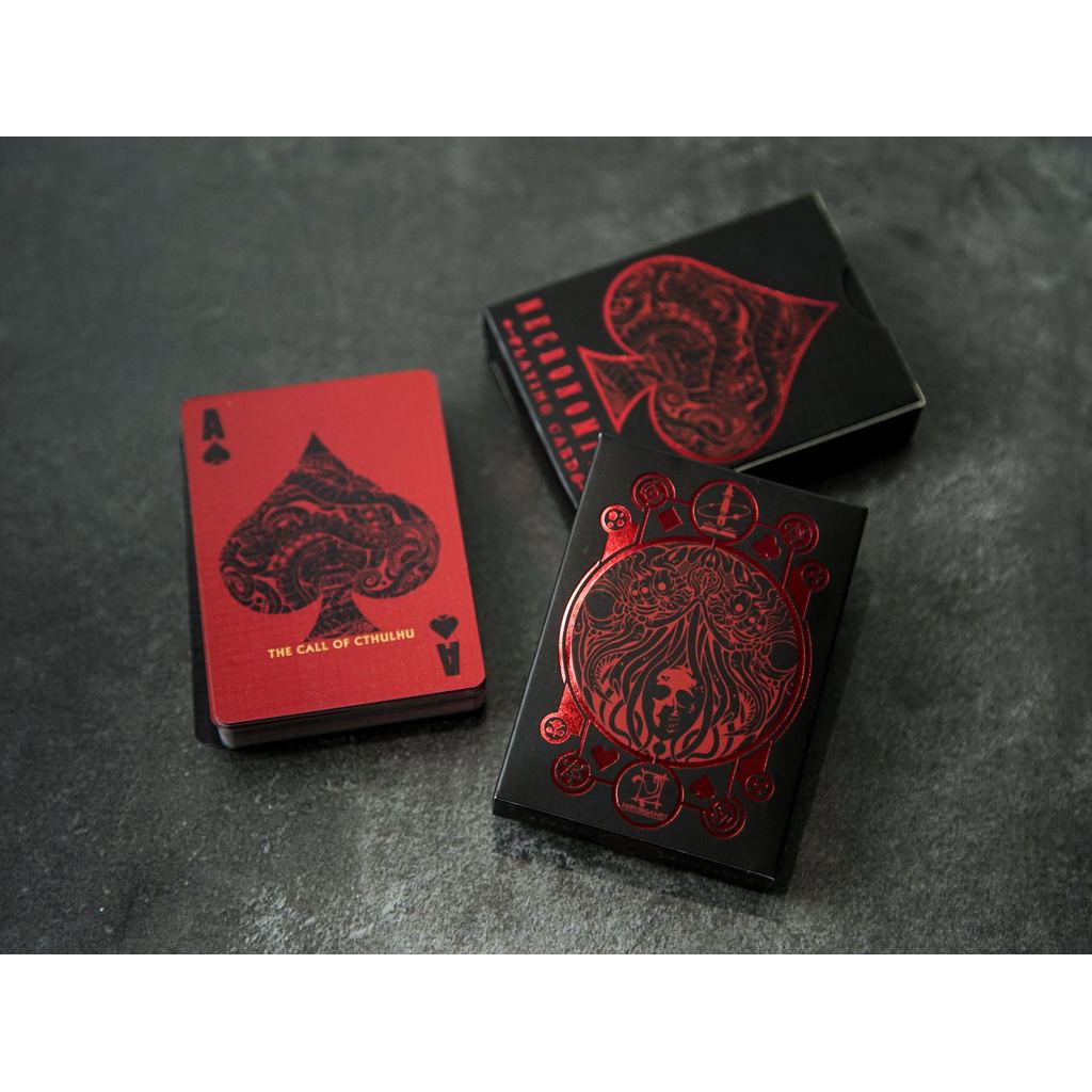 Lovecraft A-K Cthulhu Mythos Playing Cards Poker Cards Novelty Poker Game Deck of Cards Decks Games