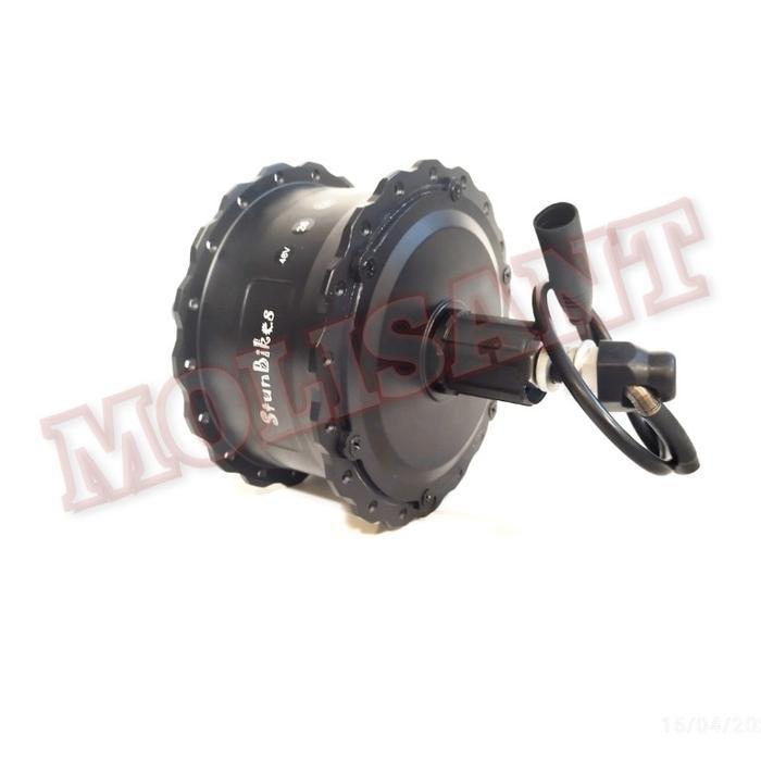 dinamo bldc hub ebike fatbike 750w 48v cassette waterproof