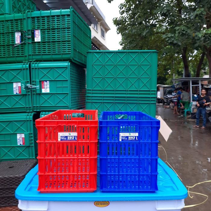 Gercep Keranjang Industri 2217 2219 L / Container Industri / Keranjang Piring Piring Krat Piring