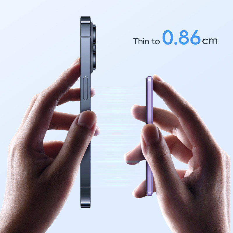 KUULAA Magsafe Power Bank 5000mAh 20W Wireless Phone Charger External Battery Fast Charging For iPho