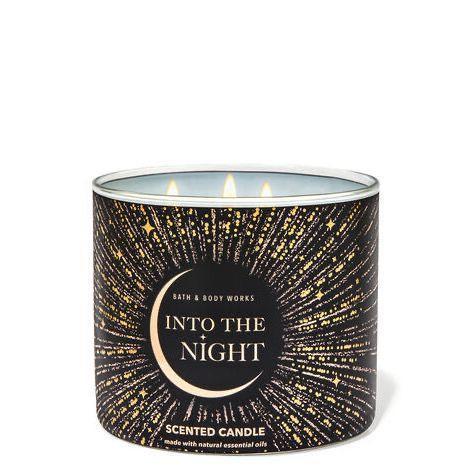 Into The Night Candle 3-Wick Bath Body Works Bbw