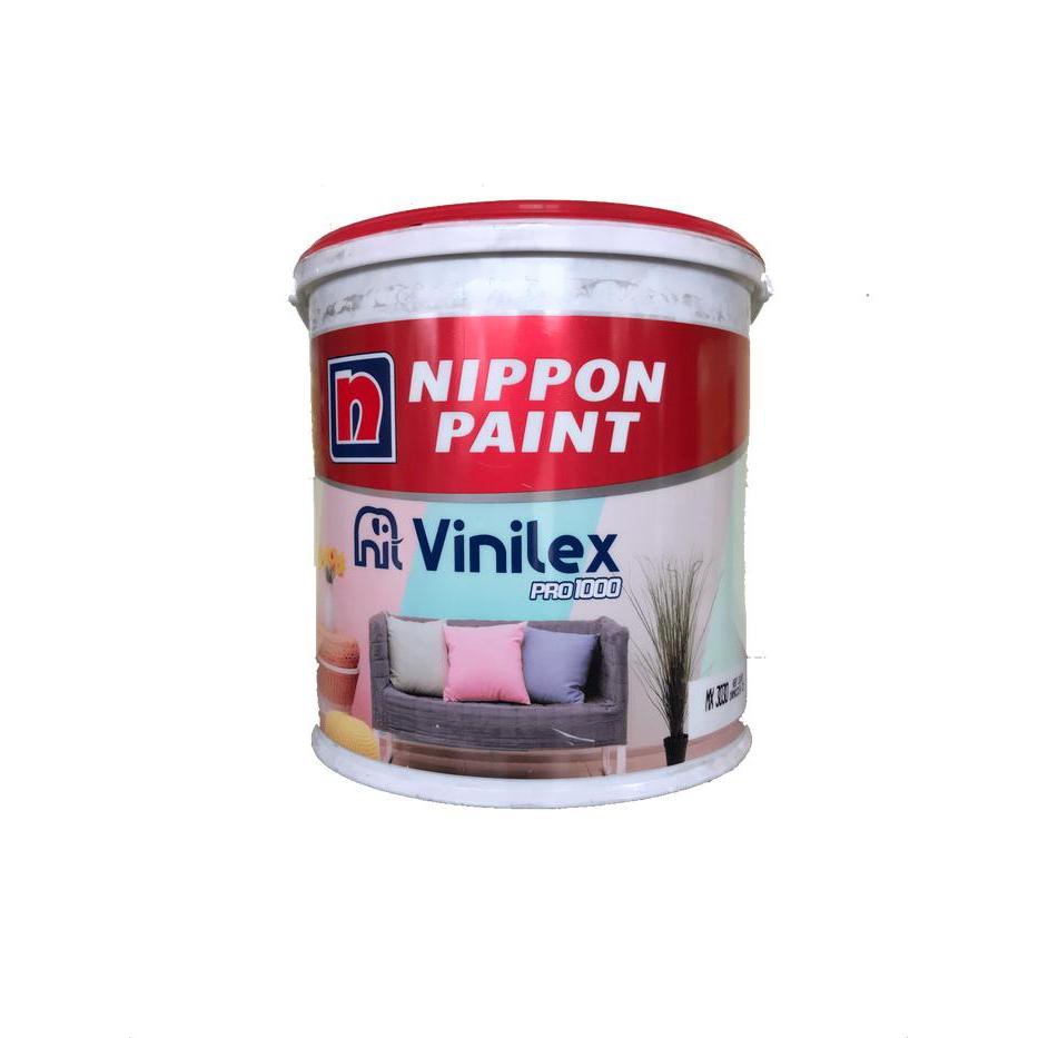 News Cat Tembok Interior Nippon Paint Vinilex Pro 1000 4.5 kg Plus Paking Kayu