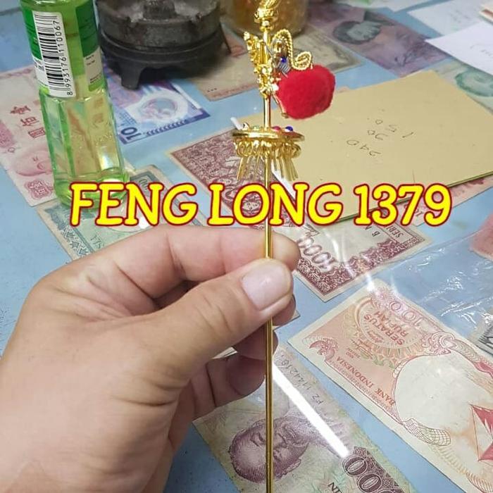 Tongkat Tombak Rupang Dewa Na Cha Naca Uk.12 Inchi Tongkat Nacha