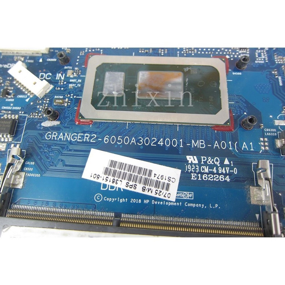For Hp Hp 240 G7 14-Ck Laptop Motherboard With I5-8265U Cpu