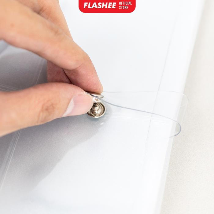 dmx7u- Flashee Binder Pc Kpop Cello Binder Transparan A4 3 Ring A5 6 Ring A6 6 Ring Untuk
