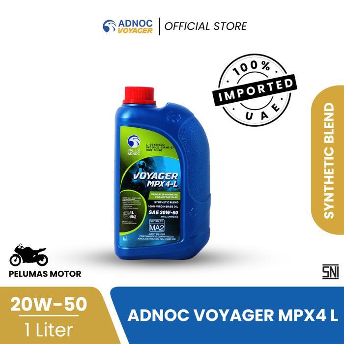 [Voucher] Oli Motor 4T ADNOC Voyager MPX 4-L 20W50 - 1 Liter