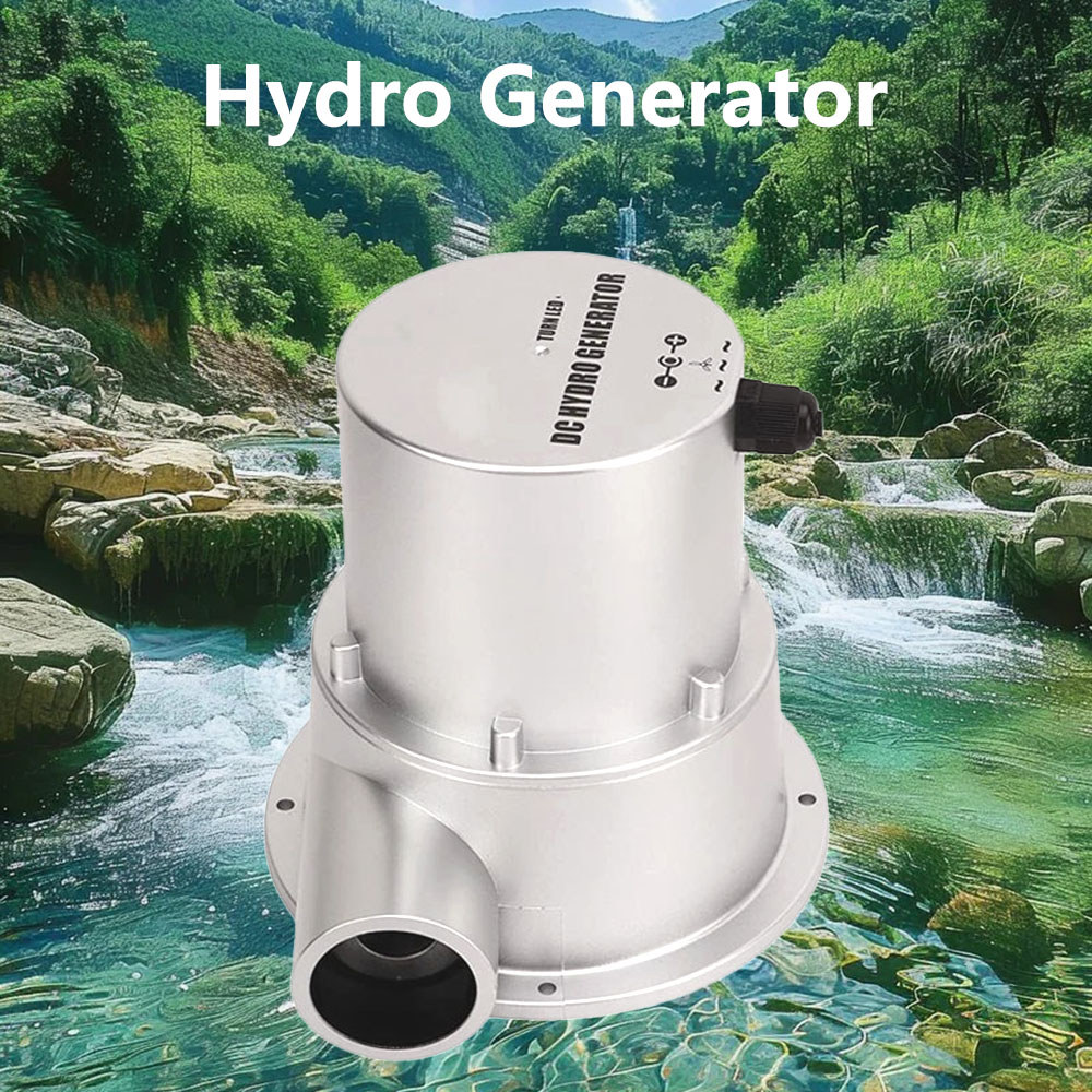 Hydraulic Generator 500W 1000W 18V Water Turbine Outdoor Household Small Hydroelectric Generator Dc