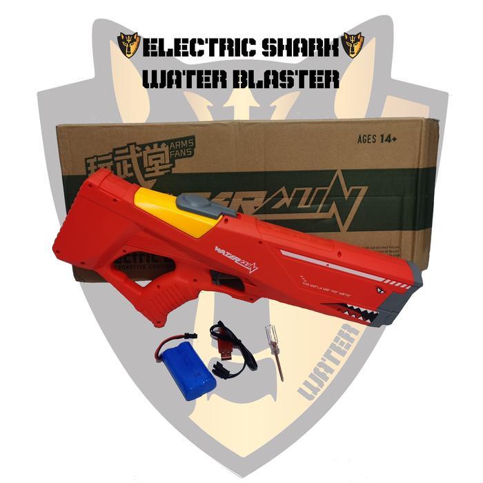 [NEW] WATER BLASTER ELECTRIC SHARK WATER BLASTER (WB) KODE 1084