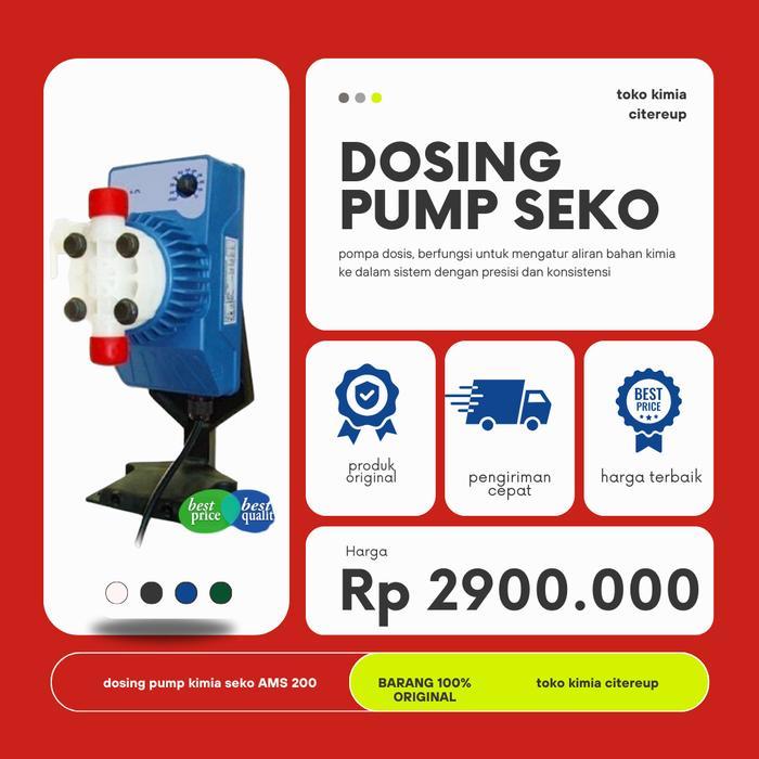Pompa Dosing Chemical PumpDosing Pump Seko AMS 200