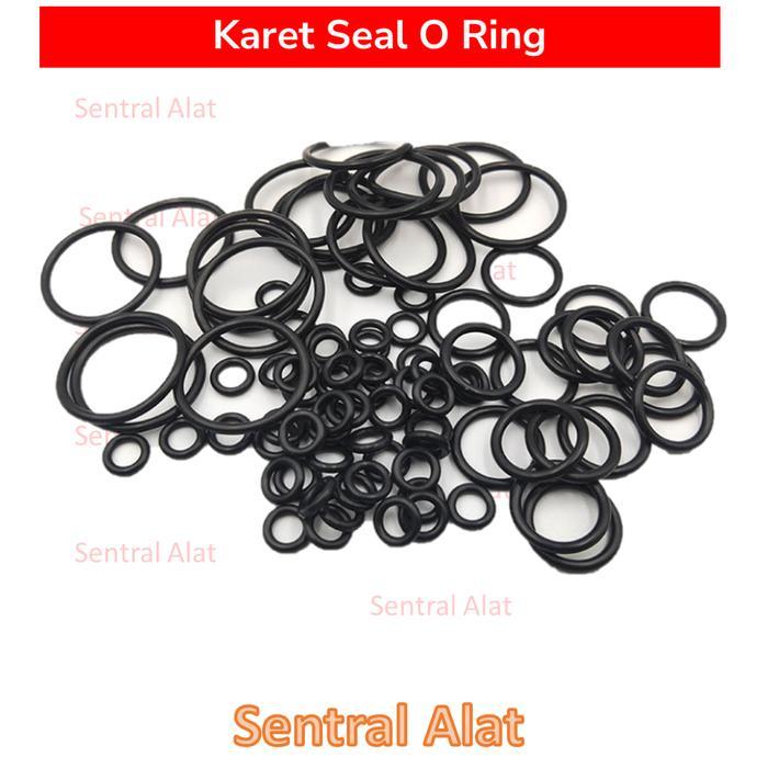 ototr- Grosir  Karet Seal O Ring Tebal 1 Mm, Od : 4 5 6 7 8 9 10 11 12 13 14 22 24 25