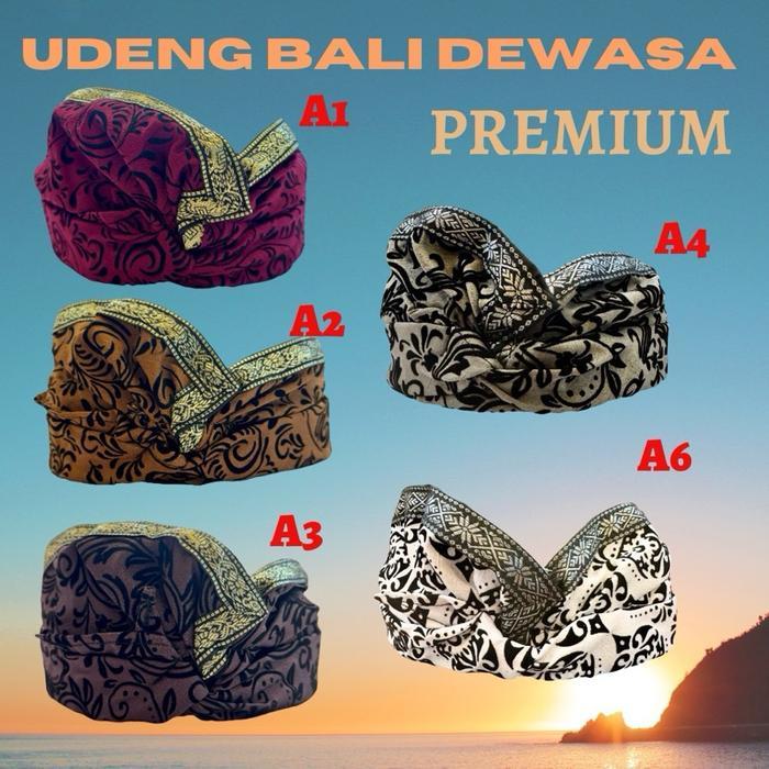 ORIGINAL Udeng / Ikat Kepala Bali Jadi PREMIUM READY STOCK