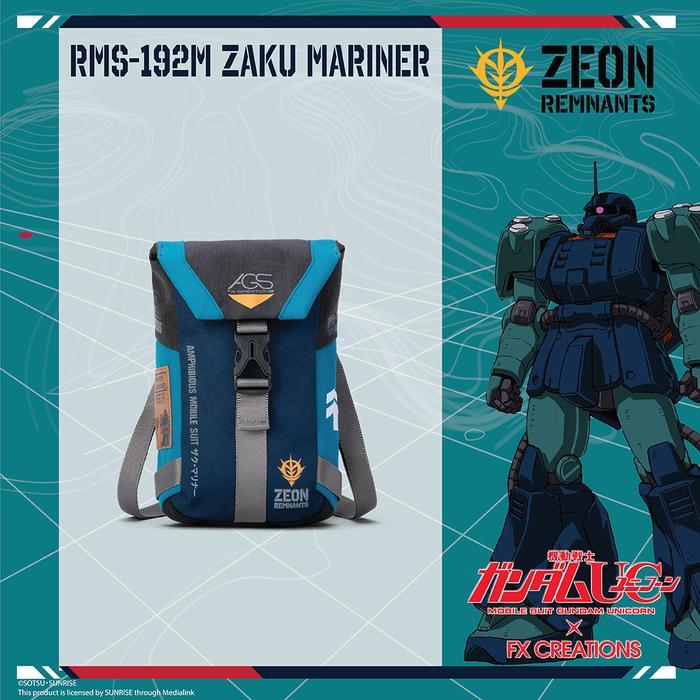 Gundam X Fx Creations 2In1 Shoulder Bag Rms-192M Zaku Mariner Guc76293