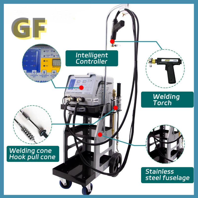 Electric Repair Machine Car Dent Puller Spotter Spot Welding Dent Puller Machine For Car Body