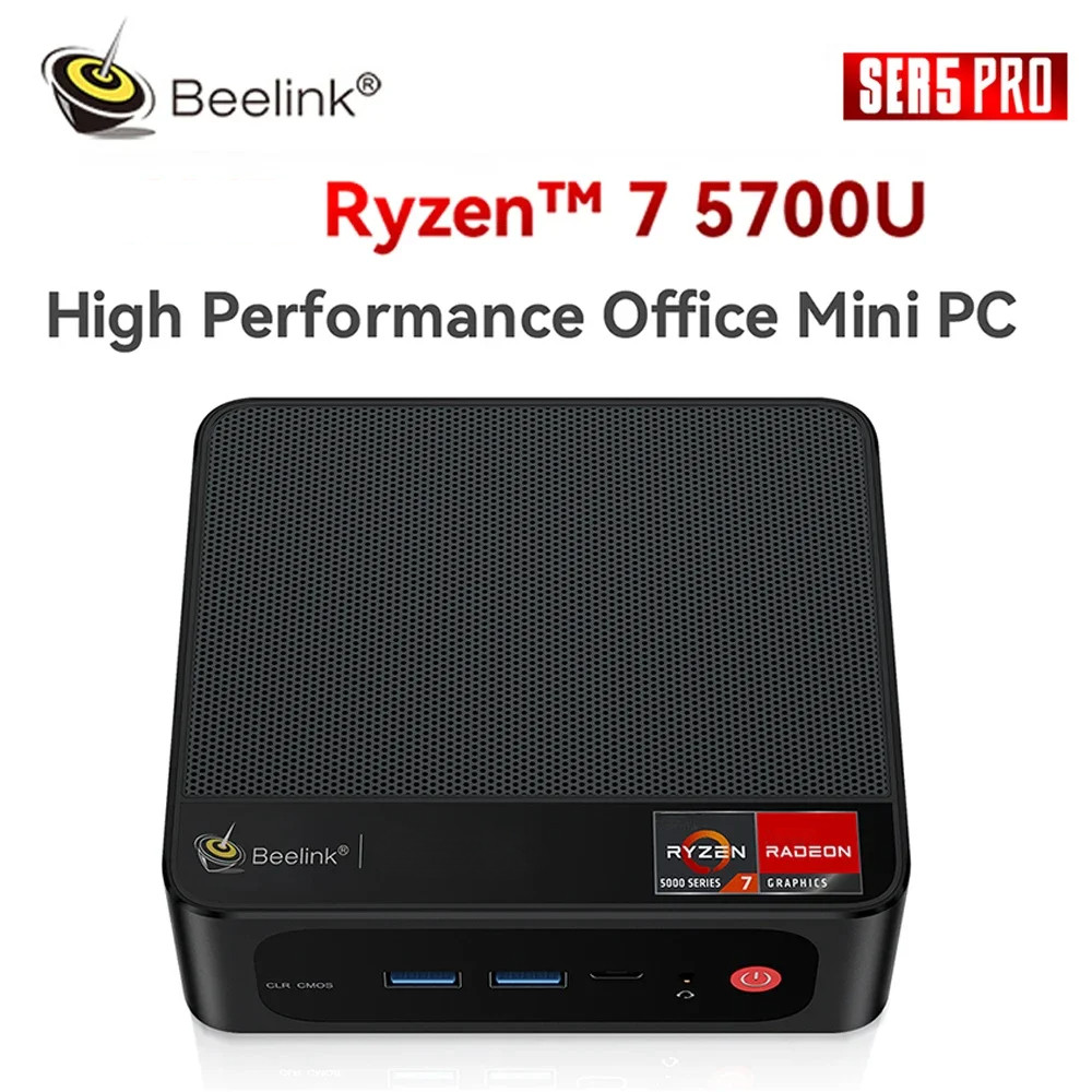 Beelink Ser5 Max Ryzen 7 5800H Ryzen 7 5700U Ser5 5560U Mini Pc